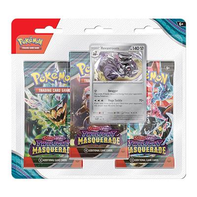 POKÉMON 3-PACK BLISTER SCARLET & VIOLET: TWILIGHT MASQUERADE