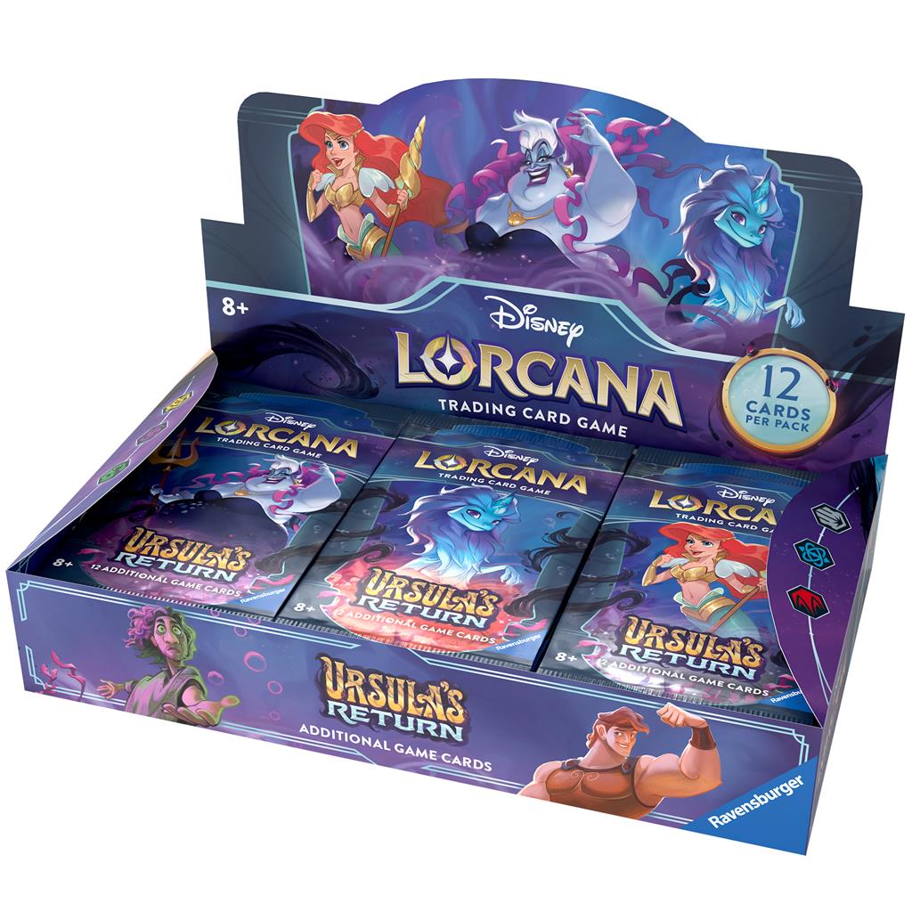 DISNEY LORCANA TCG DISPLAY: URSULA'S RETURN