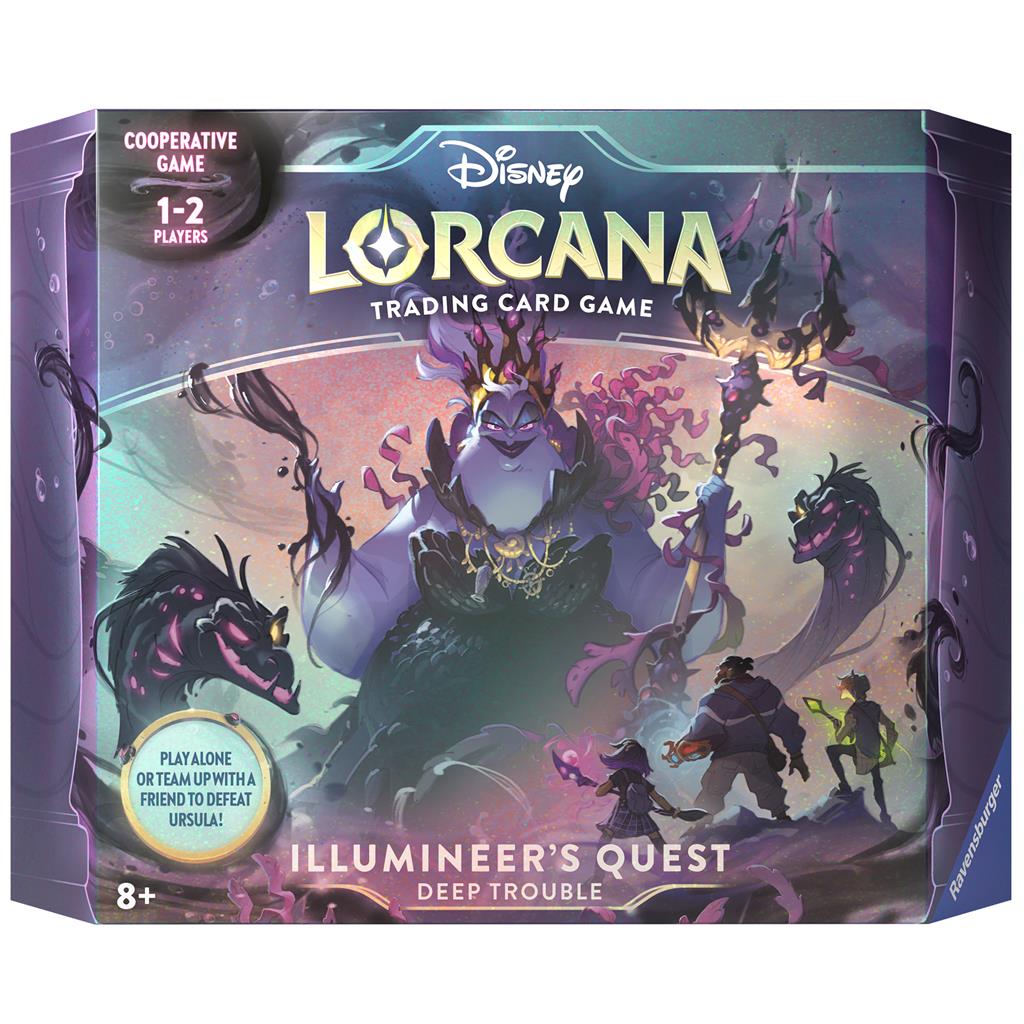 DISNEY LORCANA TCG ILLUMINEER'S TROVE DEEP TROUBLE GIFT-SET: URSULA'S RETURN