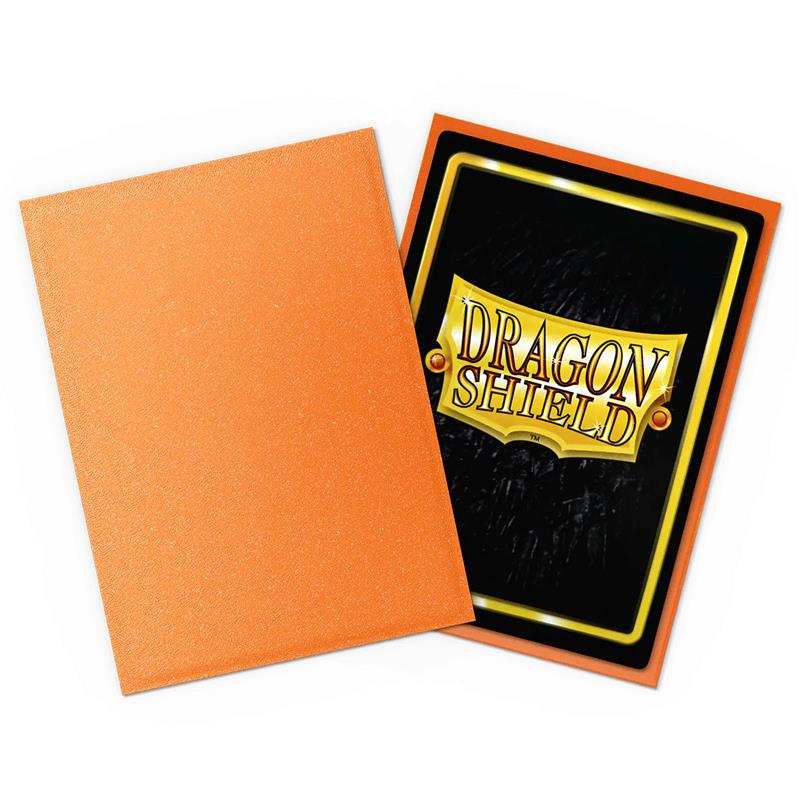 DRAGON SHIELD STANDARD SLEEVES - MATTE AMBER (100 STK.)
