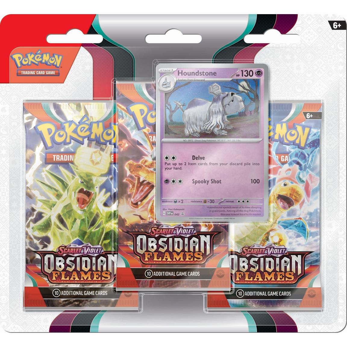 POKÉMON 3-PACK BLISTER SCARLET & VIOLET: OBSIDIAN FLAMES