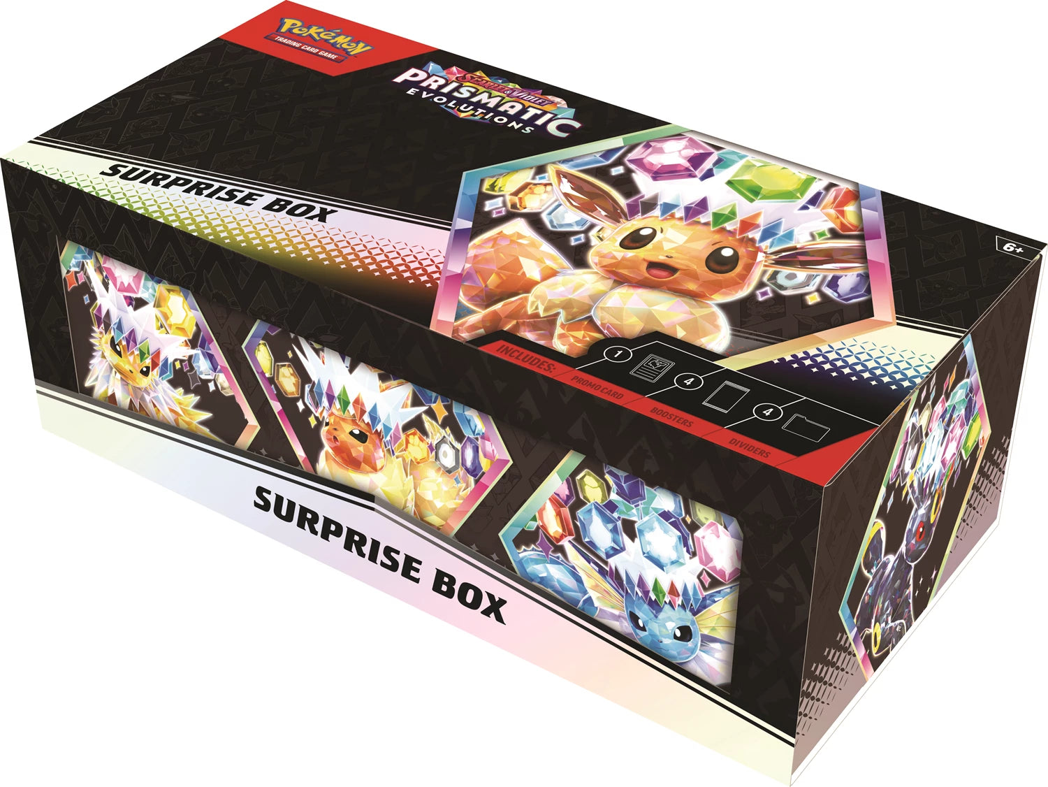 PRE-ORDER POKÉMON SURPRISE BOX SCARLET & VIOLET: PRISMATIC EVOLUTIONS