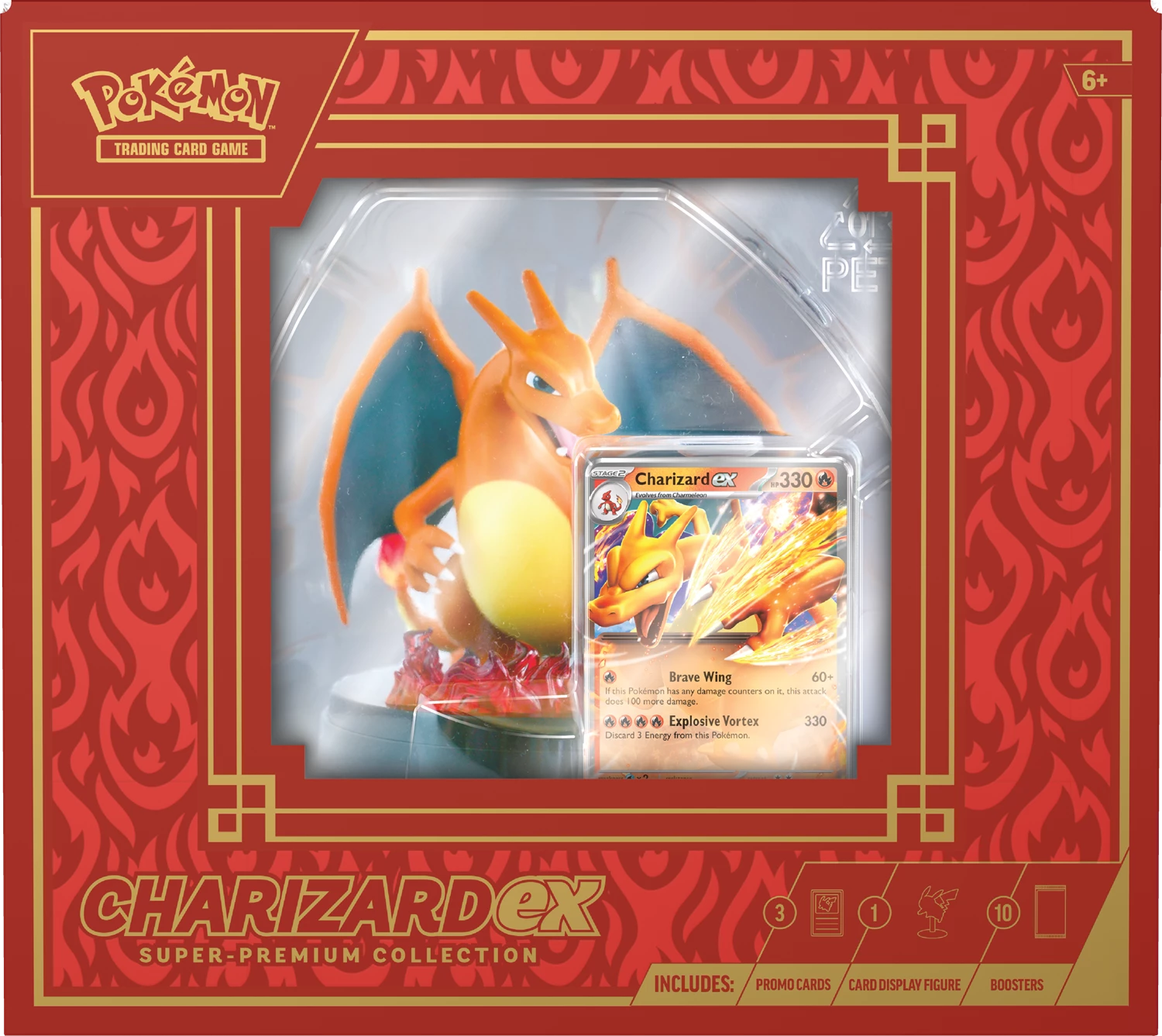 PRE-ORDER POKÉMON CHARIZARD SUPER PREMIUM COLLECTION