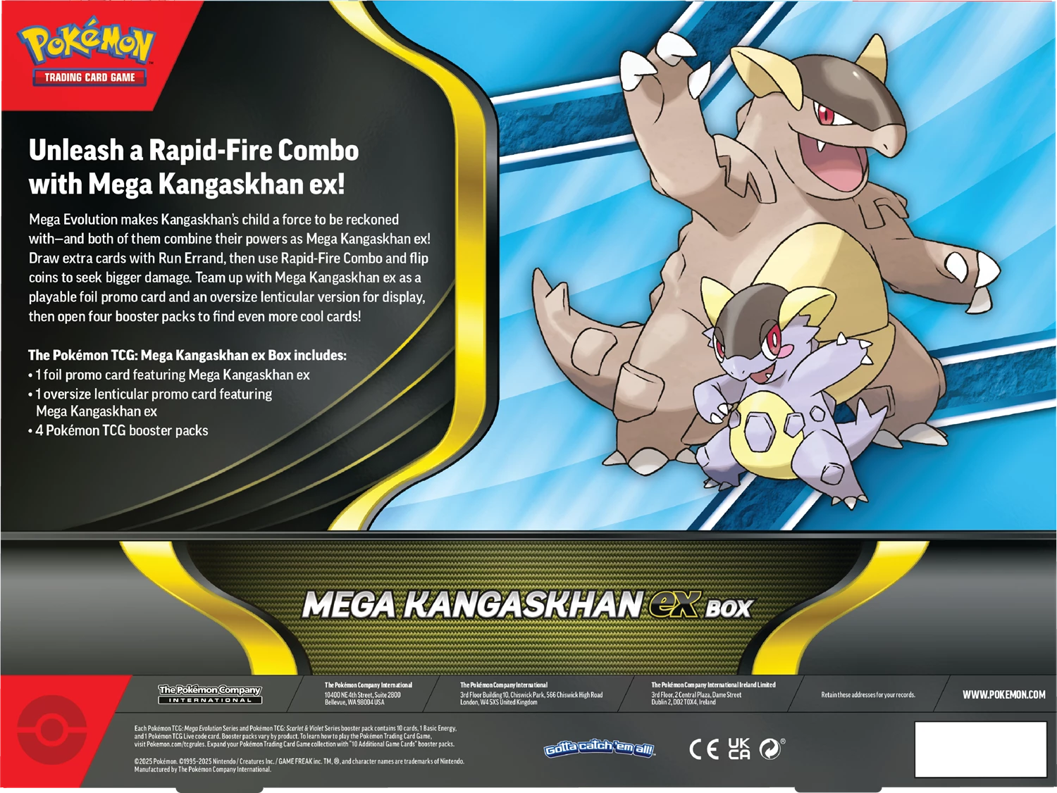POKÉMON MEGA KENGASKAN EX BOX