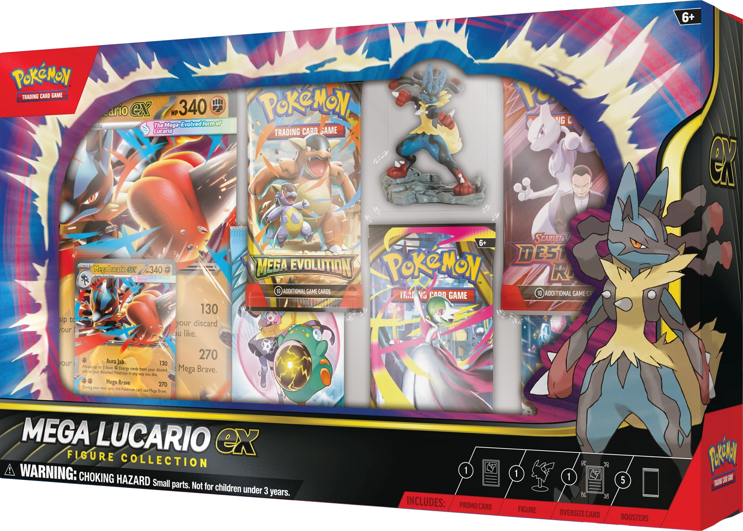 POKÉMON MEGA LUCARIO EX FIGURE COLLECTION
