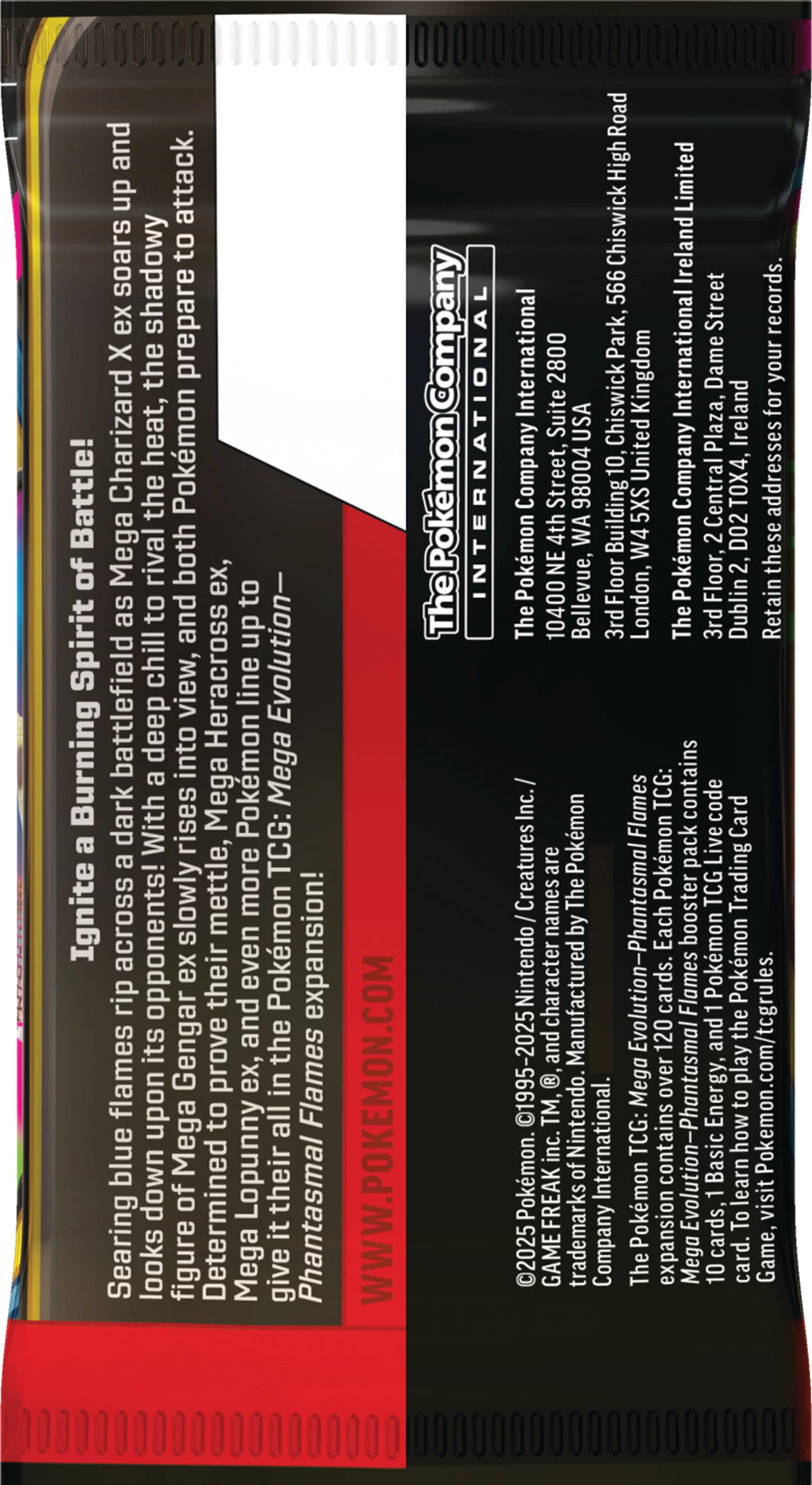 PRE-ORDER: POKÉMON DISPLAY: MEGA EVOLUTION PHANTASMAL FLAMES