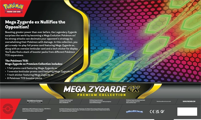 POKÉMON MEGA EVOLUTION: MEGA ZYGARDE EX PREMIUM COLLECTION -EN-