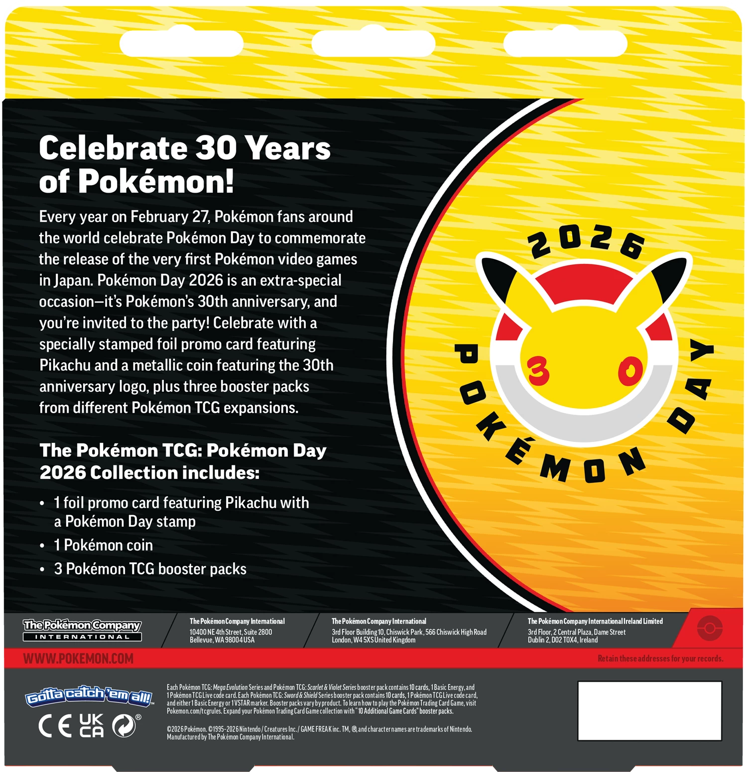 PRE-ORDER: POKÉMON DAY 2026 COLLECTION