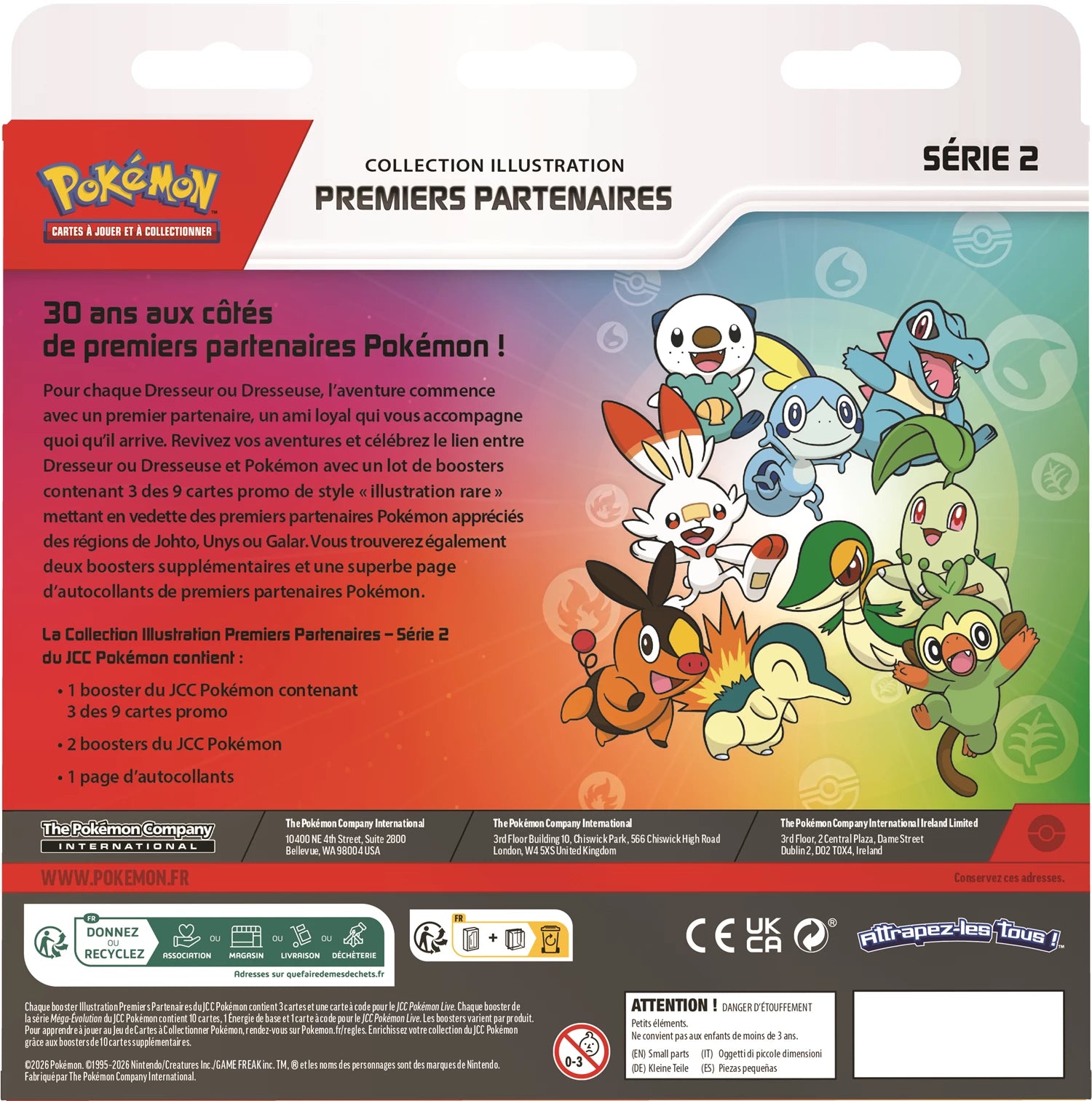 PREMIERS PARTENAIRES COLLECTION ILLUSTRATION #2 -FR-