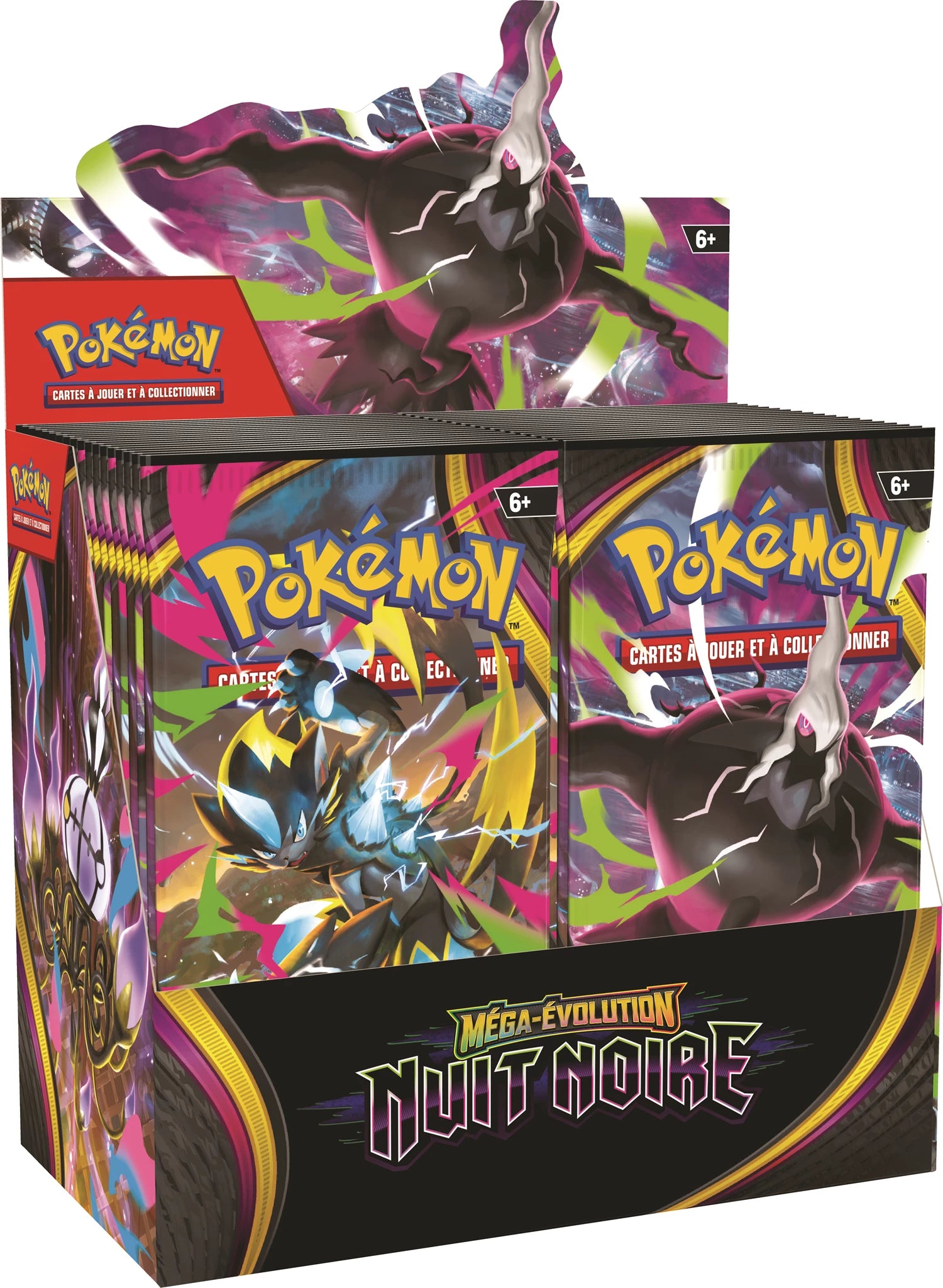 PRE-ODER: POKÉMON DISPLAY: MEGA EVOLUTION: NUIT NOIRE -FR-