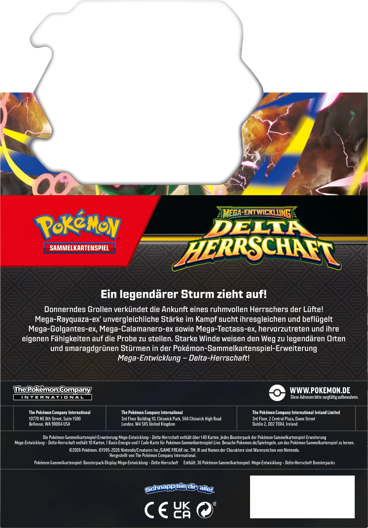 PRE-ORDER: POKÉMON DISPLAY: MEGA ENTWICKLUNG DELTA HERRSCHAFT