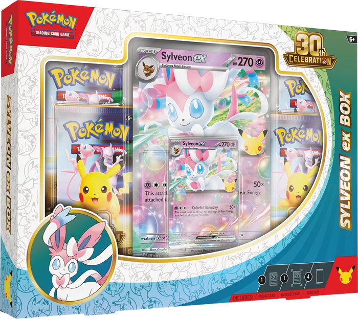 PRE-ORDER: POKÉMON 30 CELEBRATIONS EX BOX -EN-