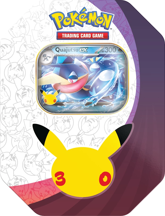 PRE-ORDER: POKÉMON TIN 30TH CELEBRATIONS -DE-