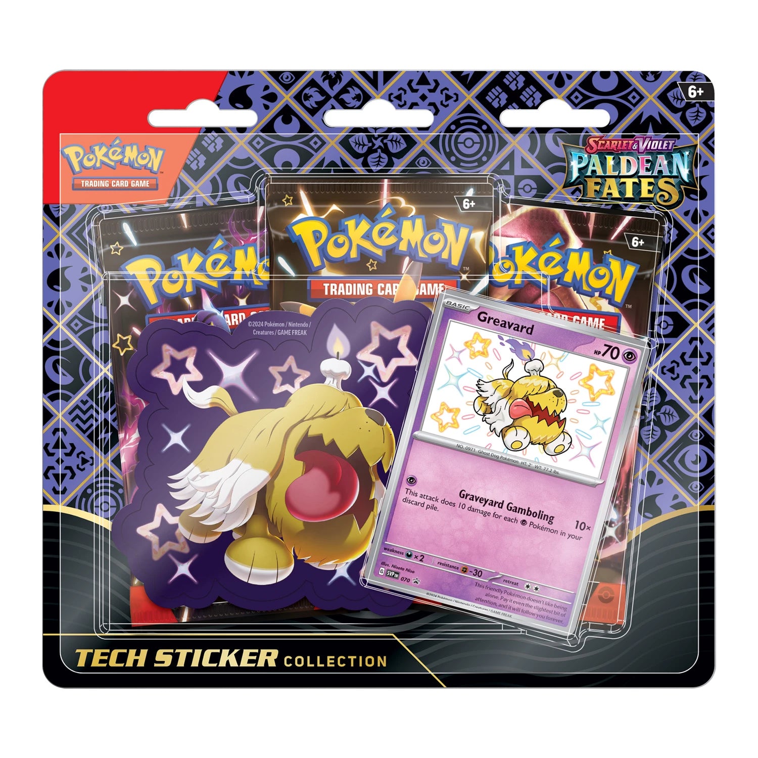 POKÉMON TECH STICKER COLLECTION SCARLET & VIOLET: PALDEAN FATES