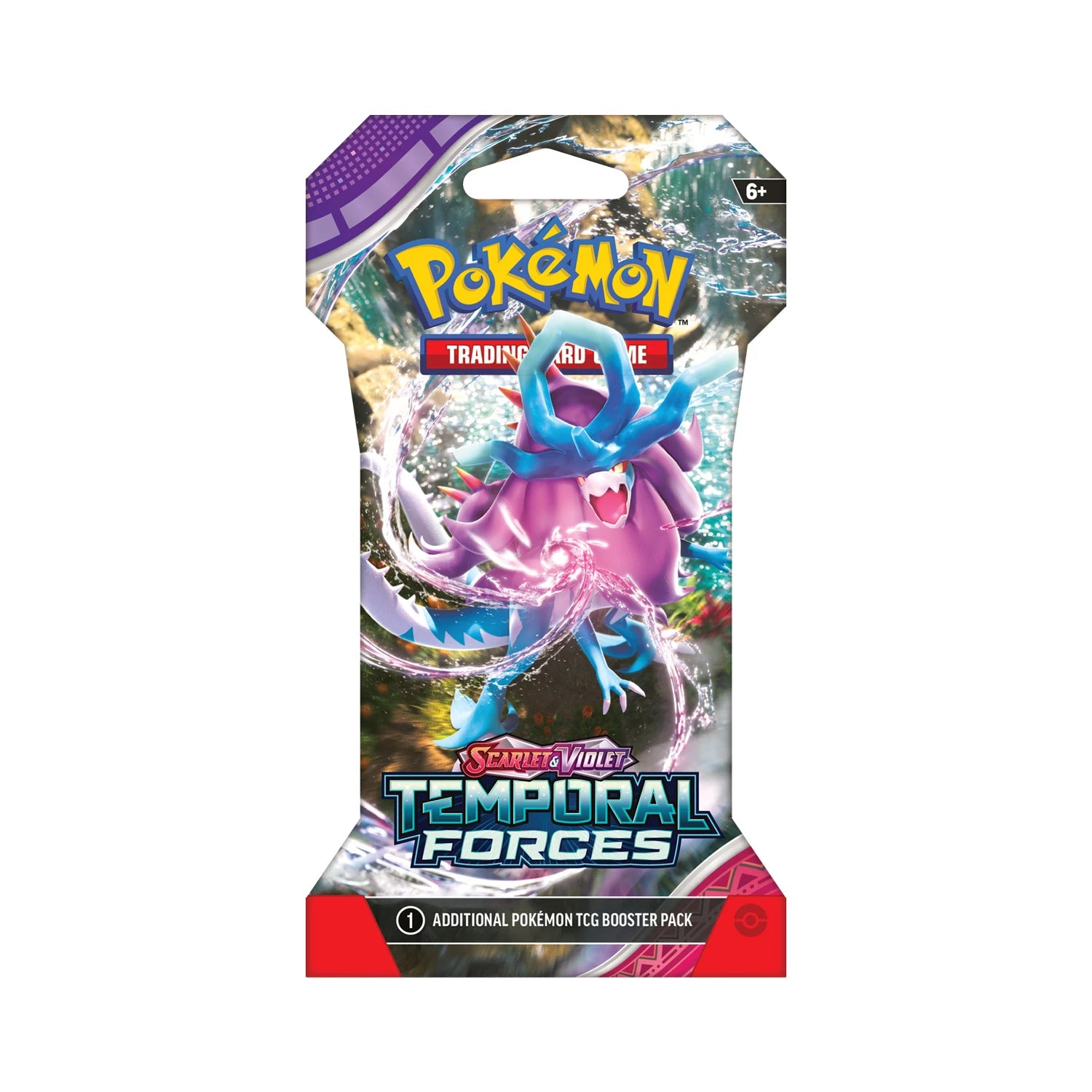 POKÉMON SLEEVED BOOSTER SCARLET & VIOLET: TEMPORAL FORCES