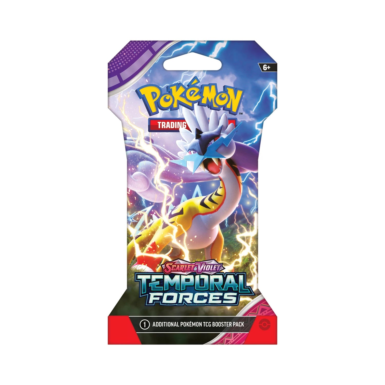 POKÉMON SLEEVED BOOSTER SCARLET & VIOLET: TEMPORAL FORCES