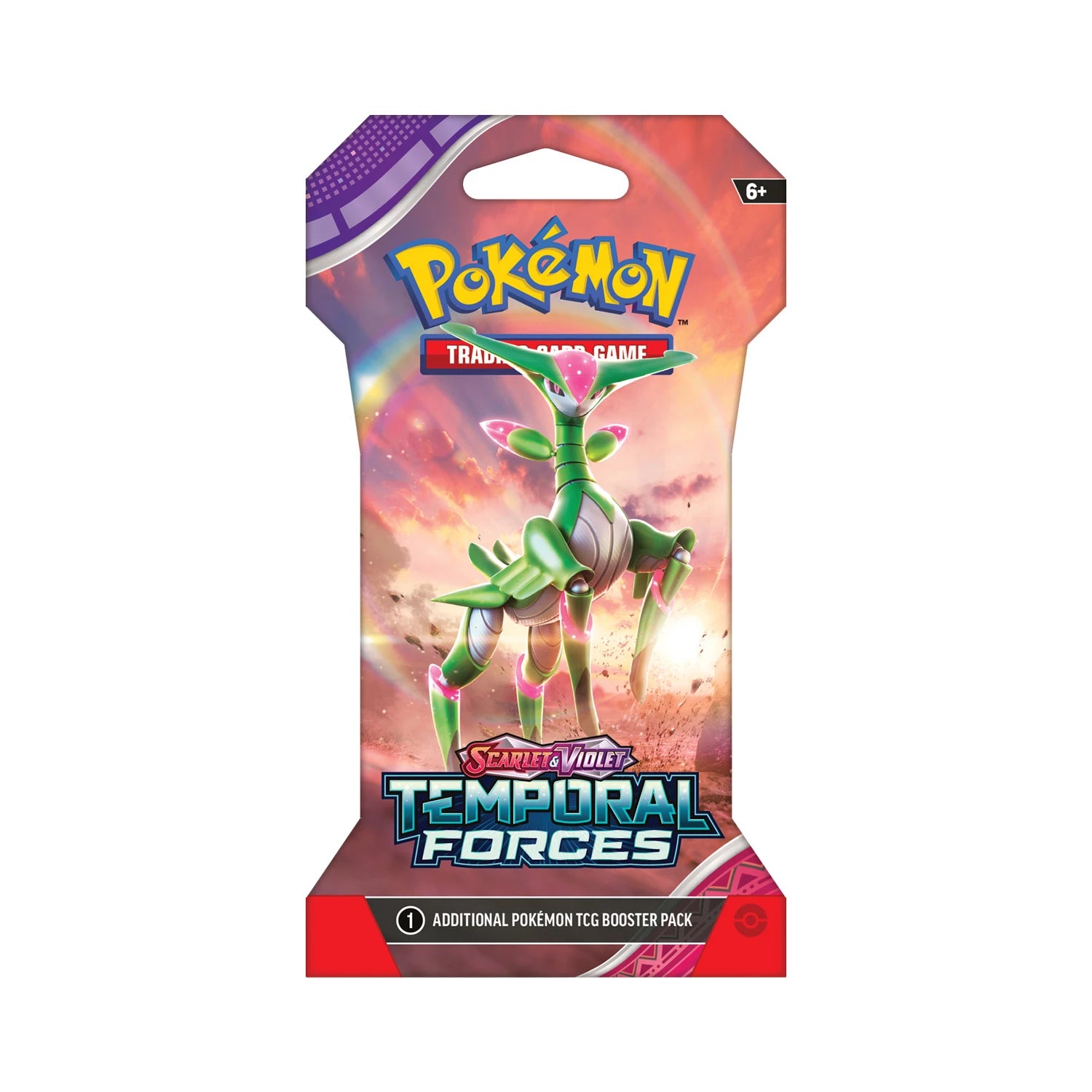 POKÉMON SLEEVED BOOSTER SCARLET & VIOLET: TEMPORAL FORCES