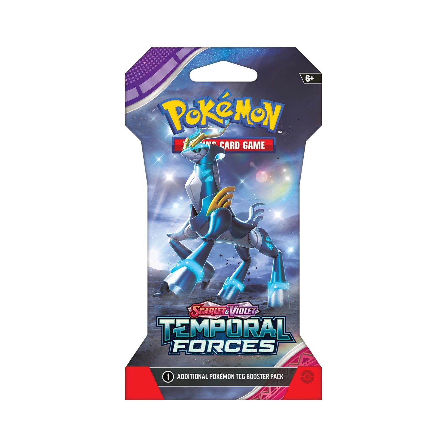 POKÉMON SLEEVED BOOSTER SCARLET & VIOLET: TEMPORAL FORCES