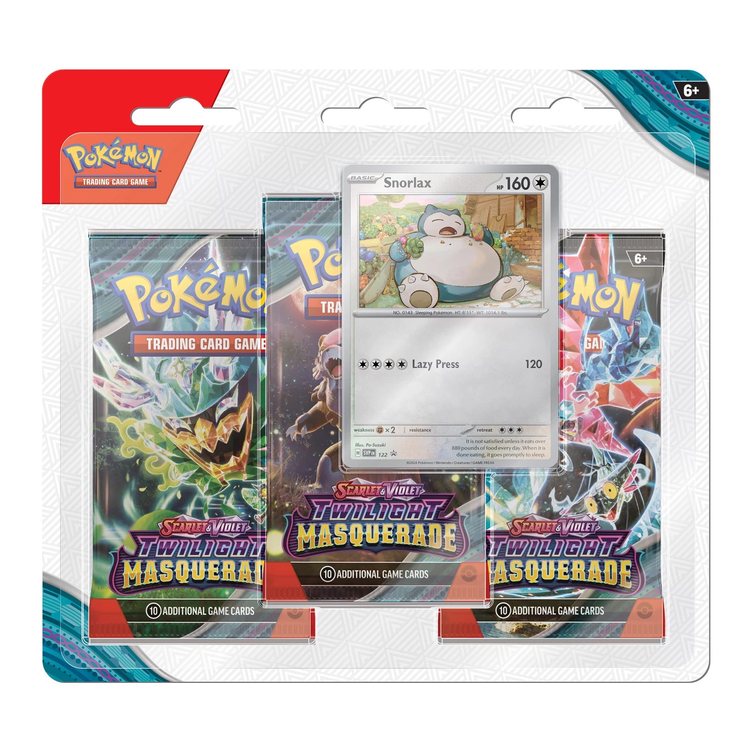 POKÉMON 3-PACK BLISTER SCARLET & VIOLET: TWILIGHT MASQUERADE