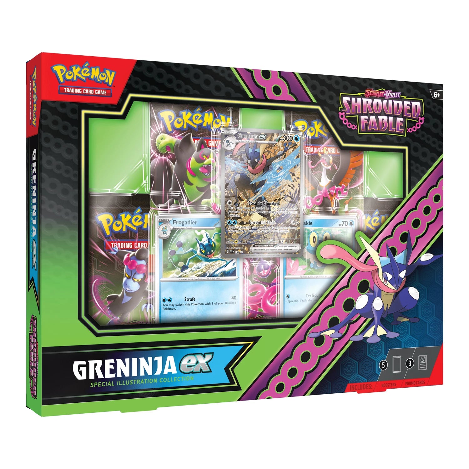 POKÉMON GRENINJA/KINGDRA EX SPECIAL ILLUSTRATION COLLECTION