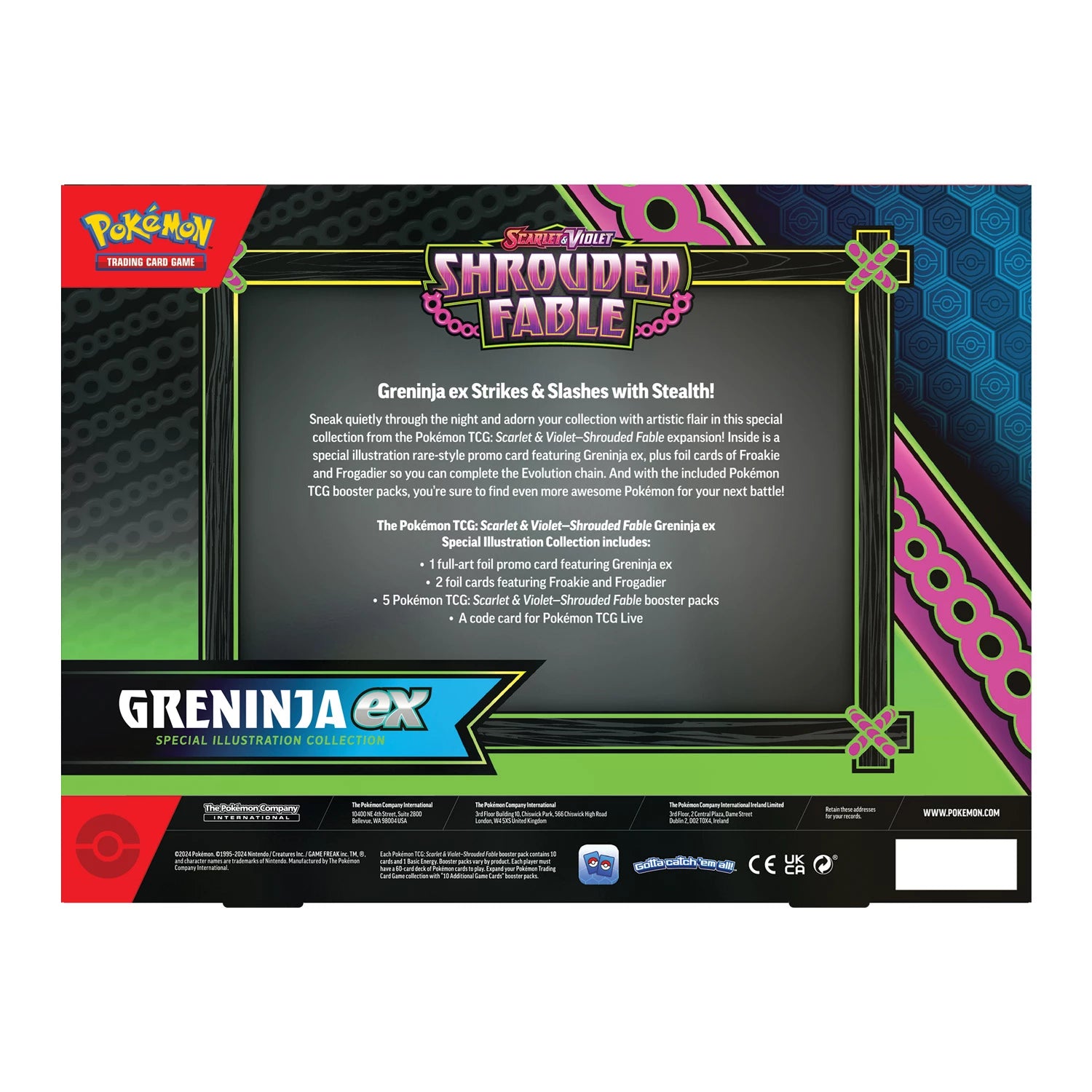 POKÉMON GRENINJA/KINGDRA EX SPECIAL ILLUSTRATION COLLECTION