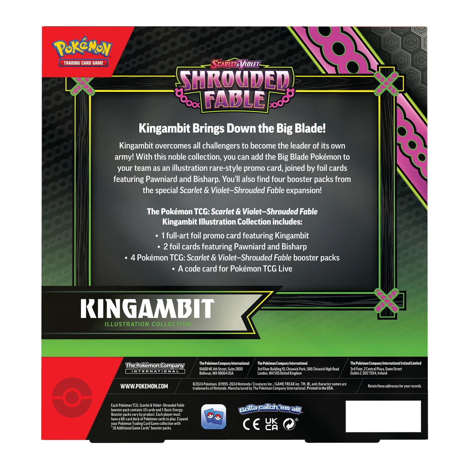 POKÉMON KINGAMBIT ILLISTRATION COLLECTION