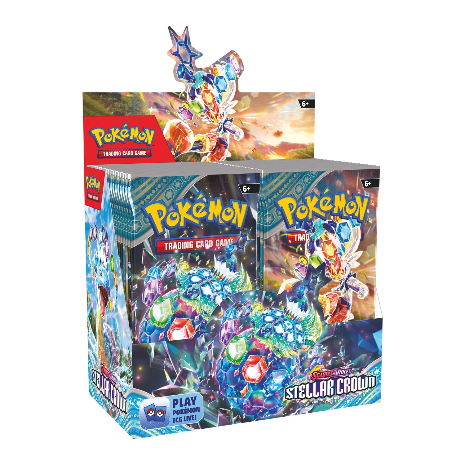 PRE-ORDER POKÉMON DISPLAY SCARLET & VIOLET: STELLAR CROWN