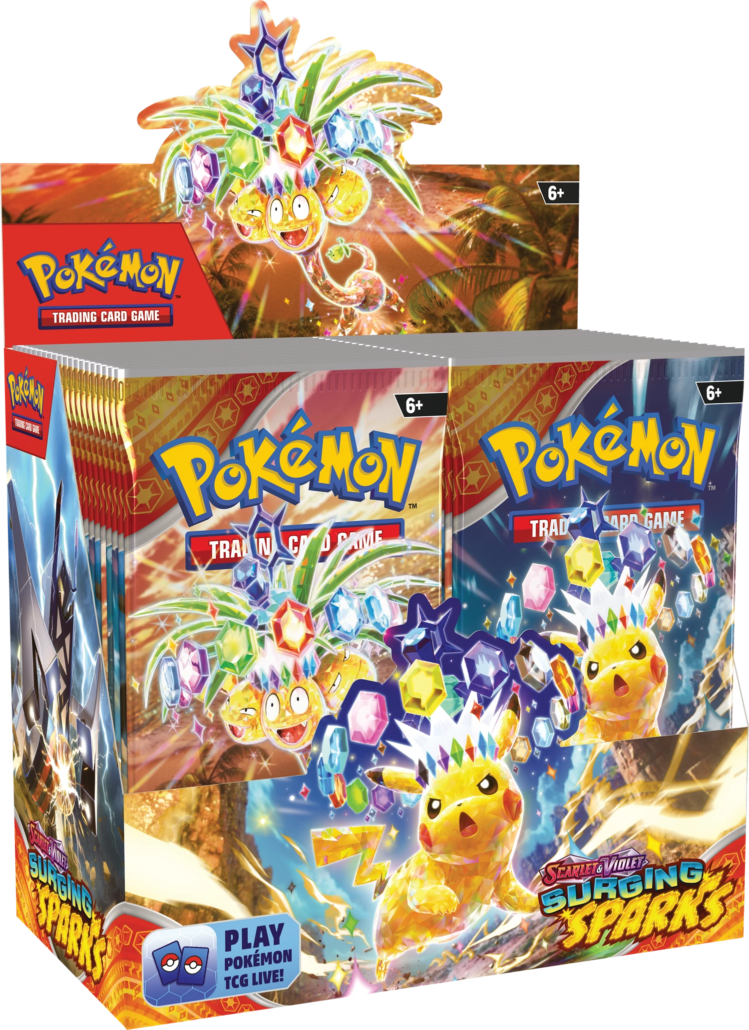 PRE-ORDER POKÉMON DISPLAY SCARLET & VIOLET: SURGING SPARKS