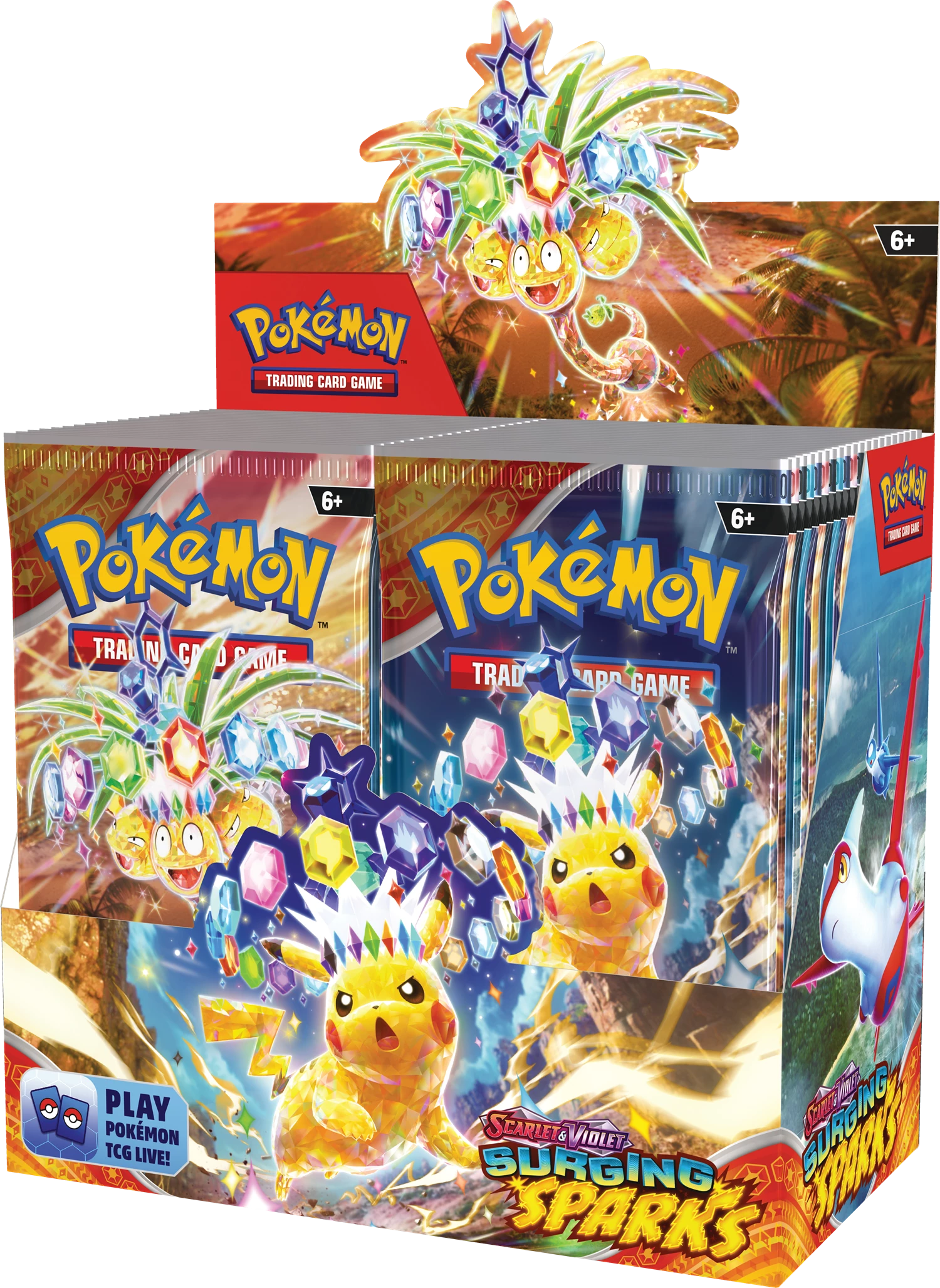 PRE-ORDER POKÉMON DISPLAY SCARLET & VIOLET: SURGING SPARKS