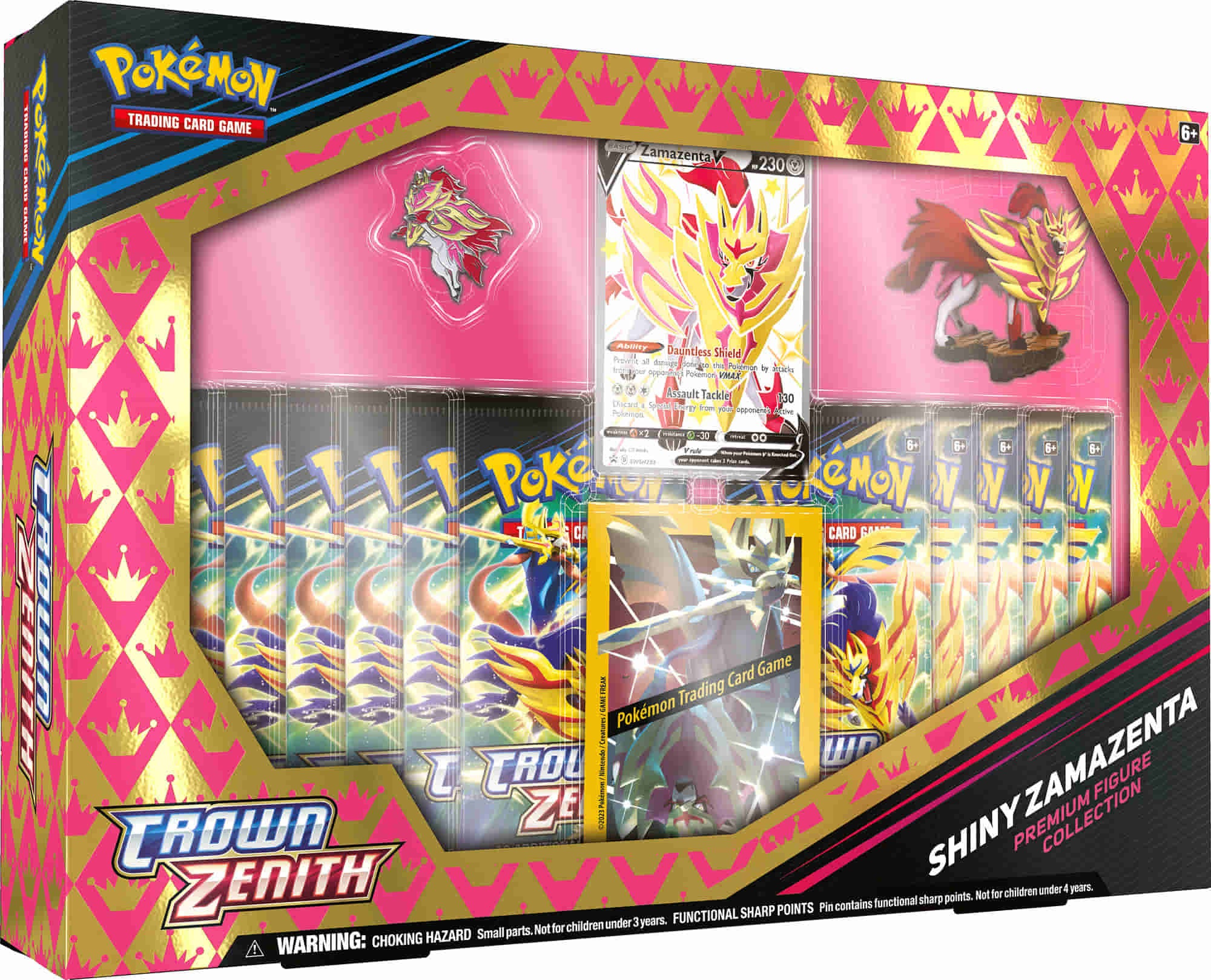 POKÉMON SWORD & SHIELD: CROWN ZENITH PREMIUM FIGURE COLLECTION - SHINY ZAMAZENTA