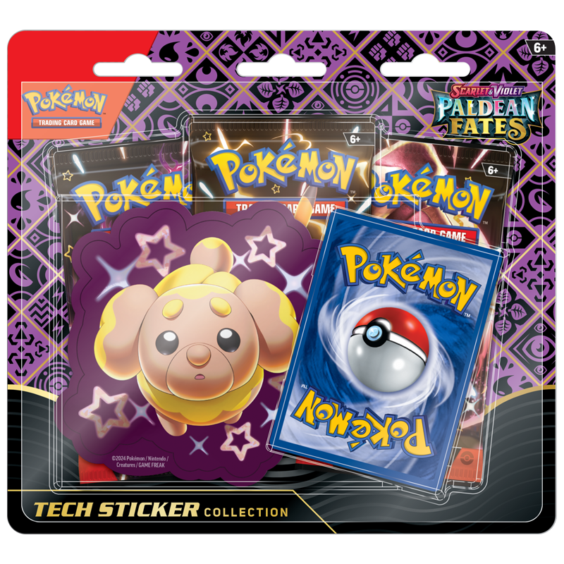 POKÉMON TECH STICKER COLLECTION SCARLET & VIOLET: PALDEAN FATES