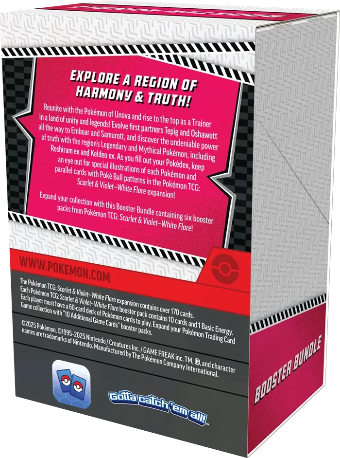 POKÉMON BOOSTERBUNDLE SCARLET & VIOLET: WHITE FLARE
