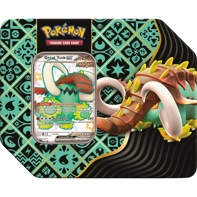 POKÉMON PALDEAN FATES TIN BOX - US VERSION