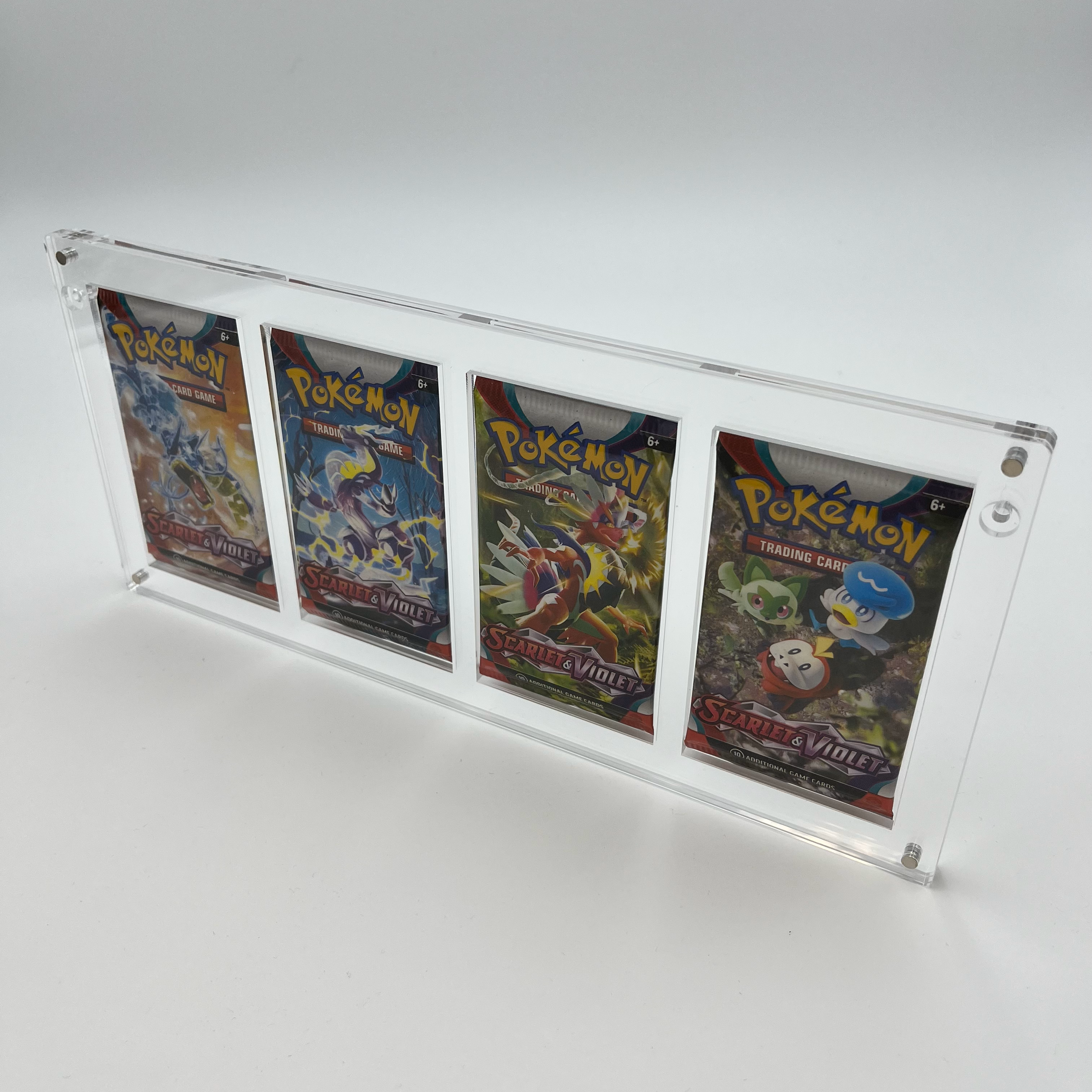 ACRYL CASE FÜR 4 BOOSTER PACKS