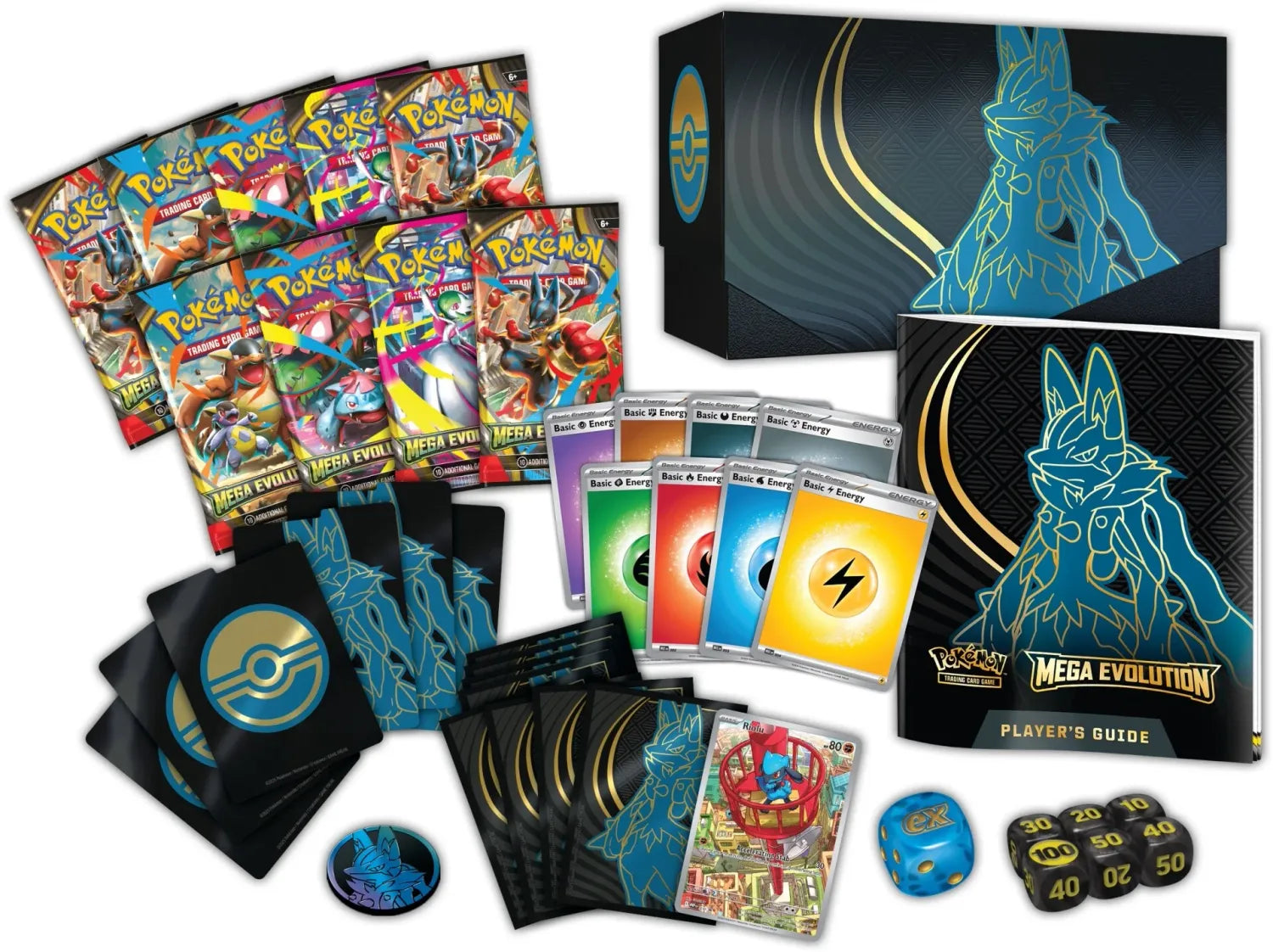 PRE-ORDER: POKÉMON ETB MEGA EVOLUTION: LUCARIO