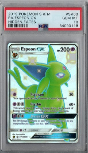 2019 ESPEON GX #SV60 - PSA 10