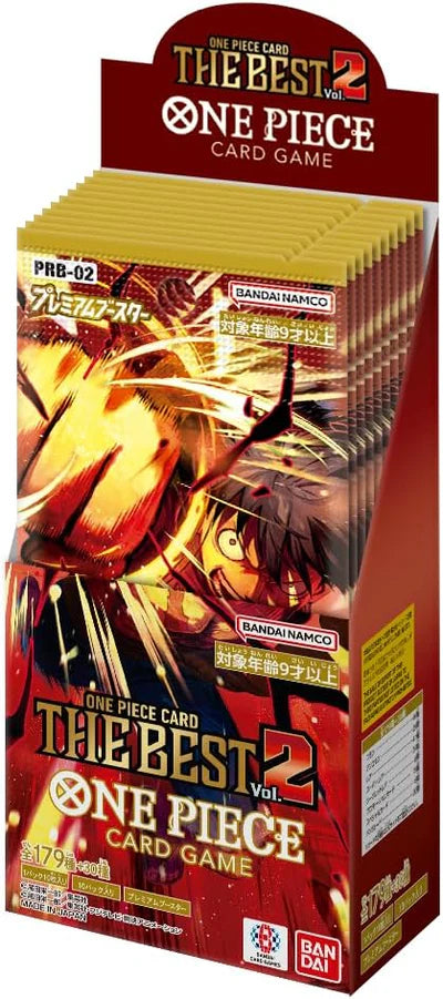ONE PIECE PRB-02 DISPLAY: THE BEST 2 -JP-