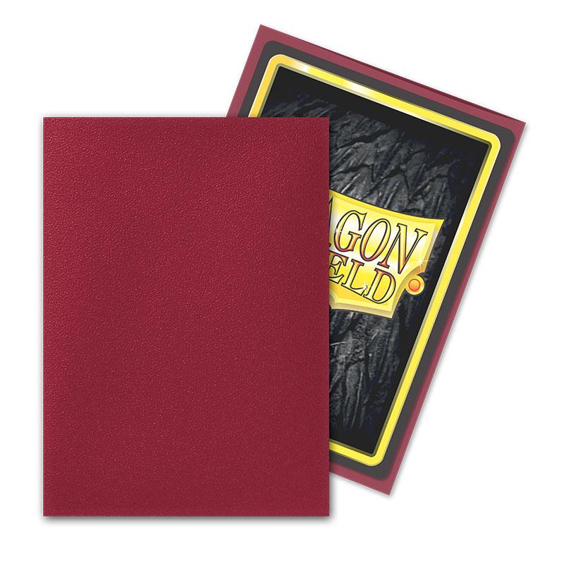 DRAGON SHIELD STANDARD SLEEVES - BLOOD RED (100 STK.)