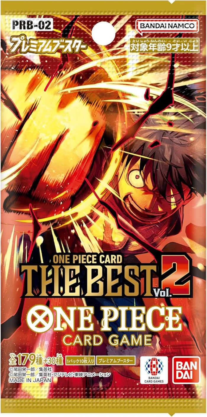 ONE PIECE PRB-02 DISPLAY: THE BEST 2 -JP-