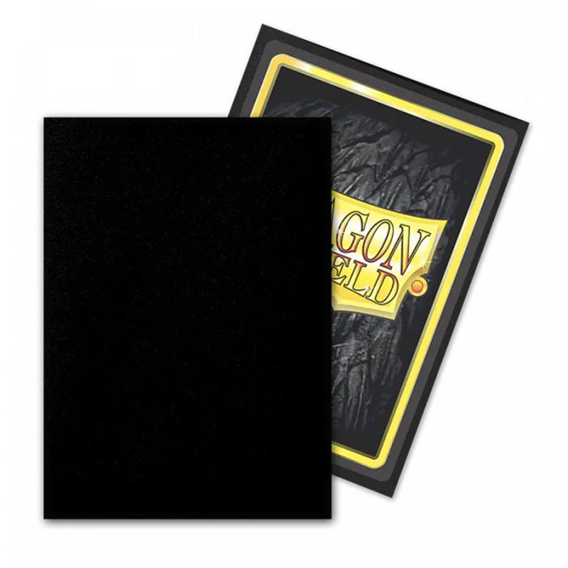 DRAGON SHIELD STANDARD OUTER SLEEVES - MATTE BLACK (100 STK.)