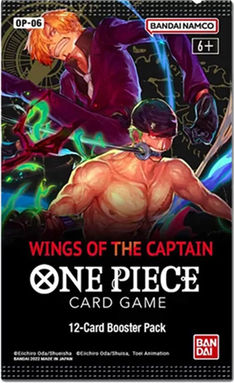 ONE PIECE OP06 DISPLAY: WINGS OF THE CAPTAIN -EN-