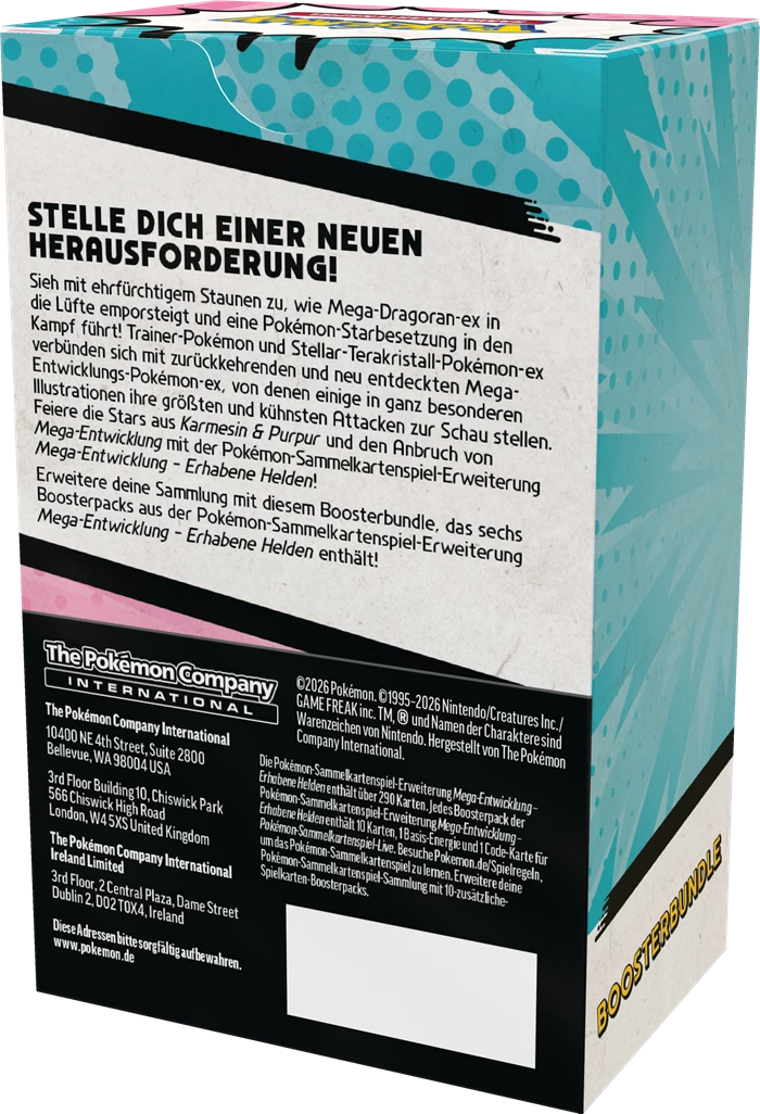 POKÉMON BOOSTERBUNDLE ÉVOLUTION EXPRÈS : HÉROS DISCIPLINÉS -DE-