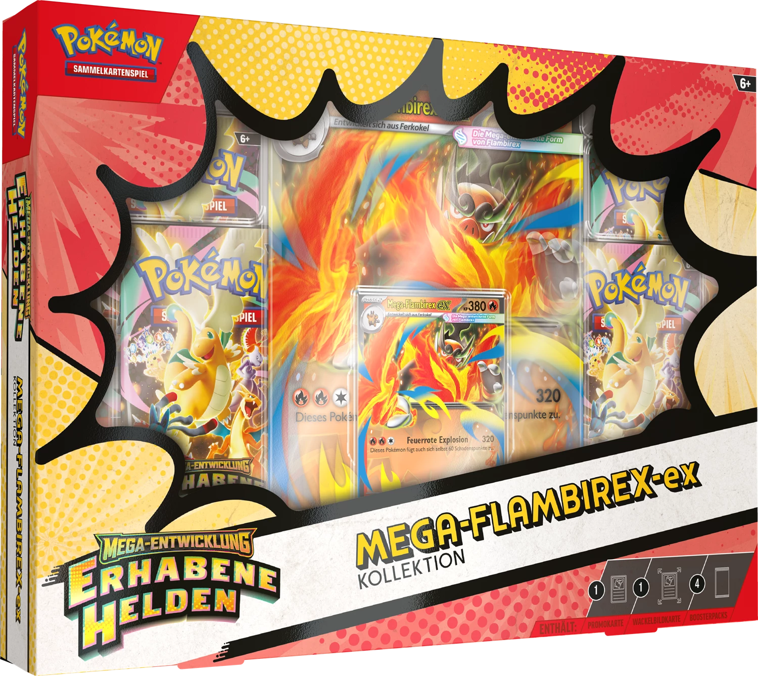 POKÉMON MEGA EVOLUTION: NOBLE VICTORIES EX BOX -DE-