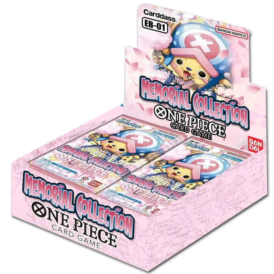 ONE PIECE EB01 DISPLAY: EXTRA BOOSTER MEMORIAL COLLECTION -EN-