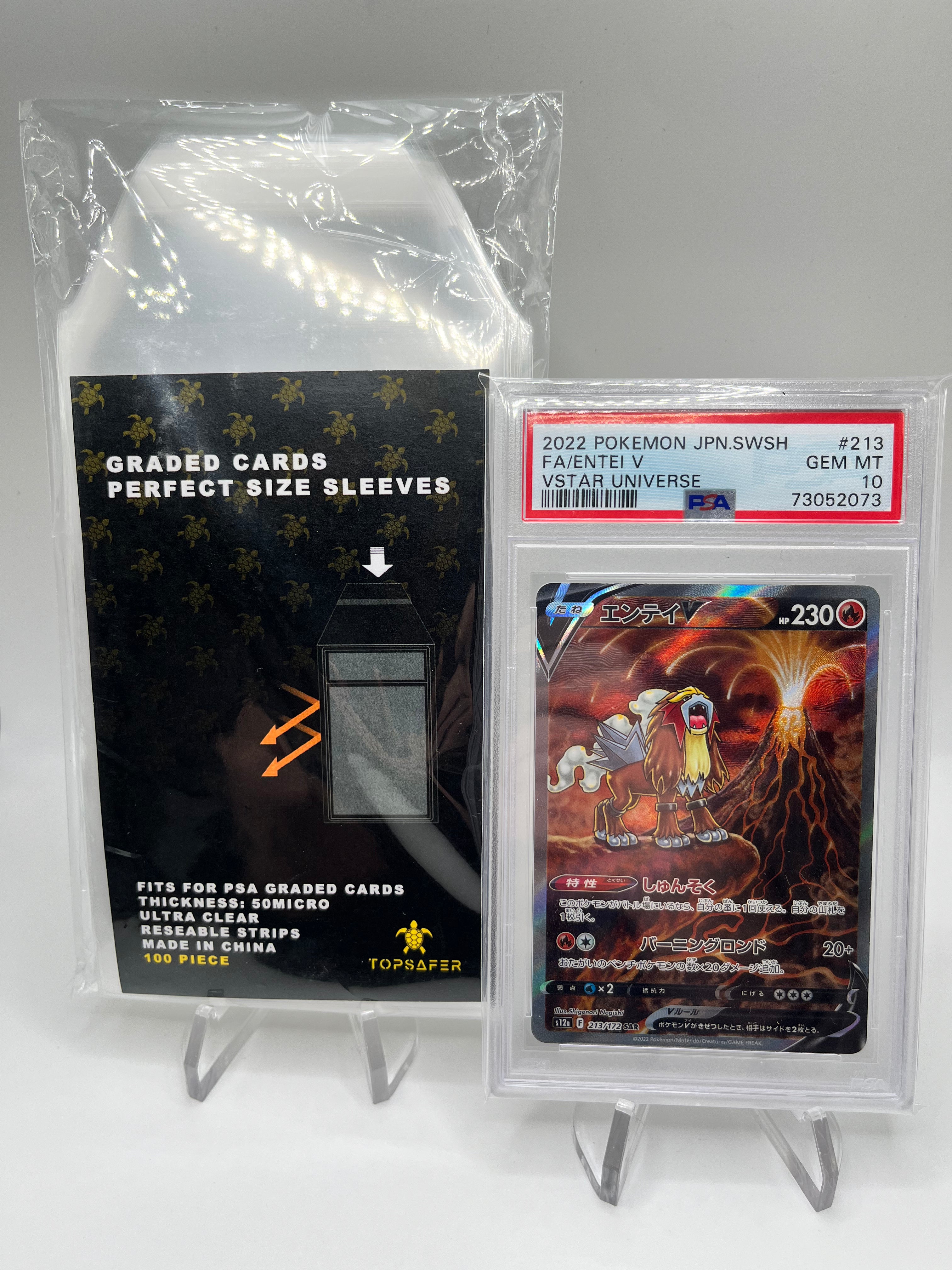 TOPSAFER PSA SLAB SLEEVES (100 STK.)