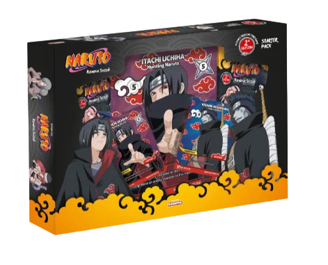 NARUTO MYTHOS TCG KONOHA SHIDO FIRST SET ITACHI SPECIAL SET