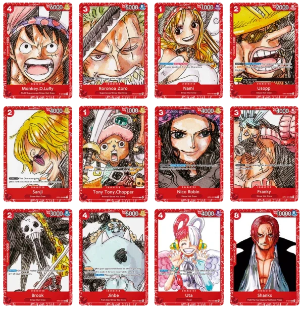 ONE PIECE PREMIUM CARD COLLECTION: FILM RED EDITION -EN-