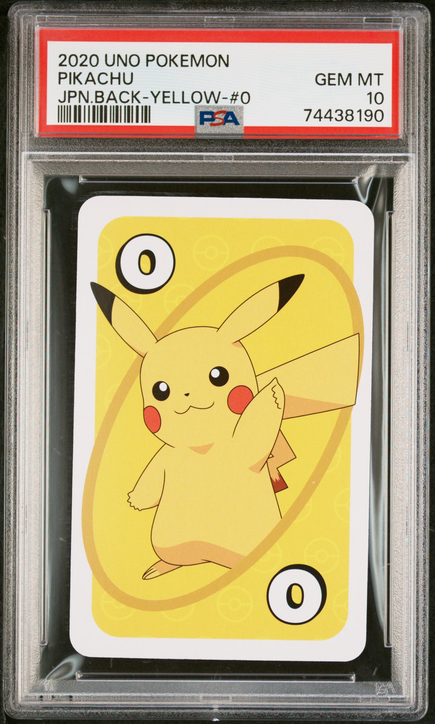 2020 PIKACHU UNO - PSA 10