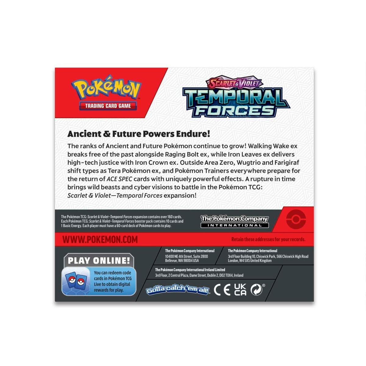 POKÉMON DISPLAY SCARLET&VIOLET: TEMPORAL FORCES