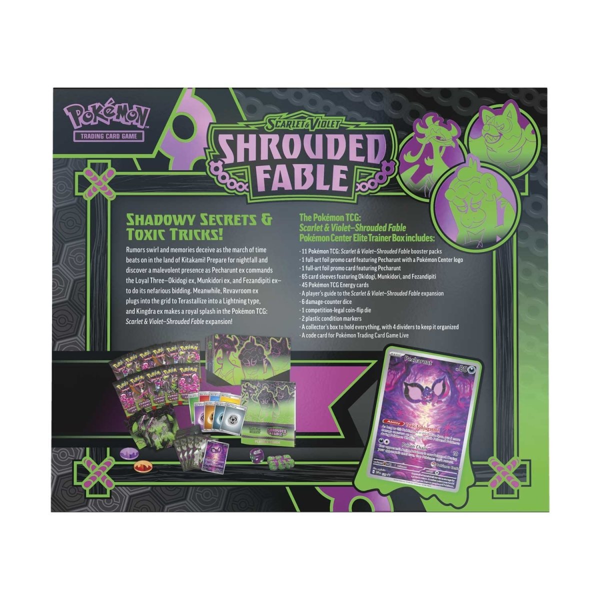 POKÉMON ETB SCARLET & VIOLET: SHROUDED FABLE